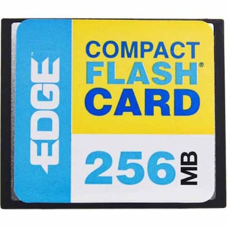 Edge Memory EDGE Tech 256MB Digital Media CompactFlash Card - 256 MB PE179472